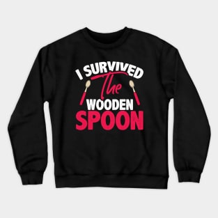 Proud Adult Gift Spoon Survivor Crewneck Sweatshirt